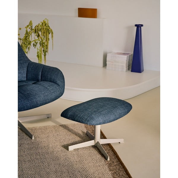 Tabure prljavo plavi Jaspe – Kave Home-image-1