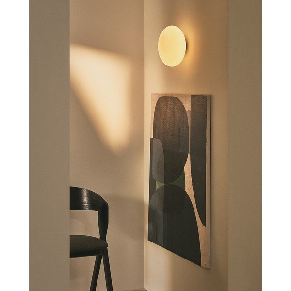 Bijela/u srebrnoj boji zidna lampa ø 26 cm Bamila – Kave Home-image-2