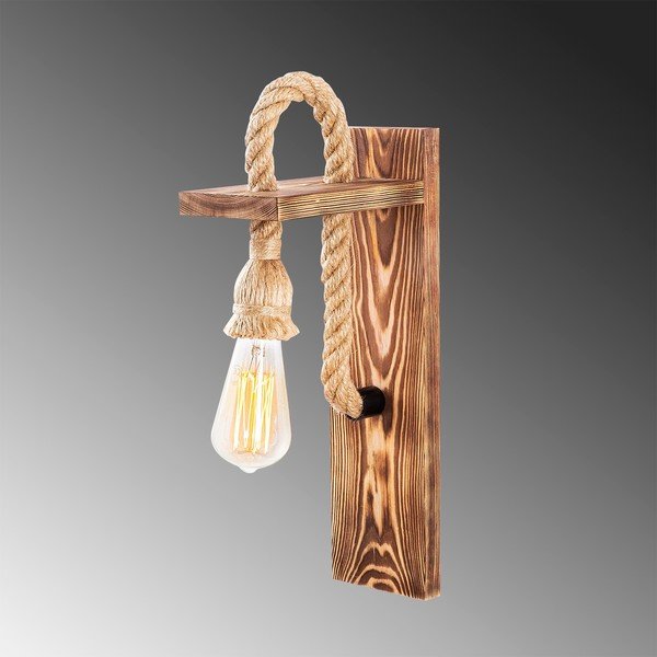 Zidna lampa u prirodnoj boji Erebos – Opviq lights-image-3