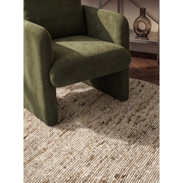 Bež ručno rađen vunen okrugao tepih ø 200 cm Bexley Woolwich – Ted Baker-image-2