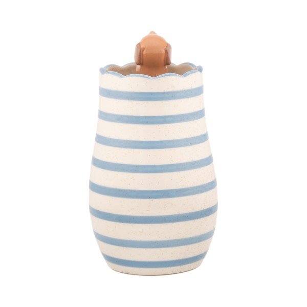 Bijela vaza od dolomita (visina 18,5 cm) Peeking Sausage Dog – Sass & Belle-image-4