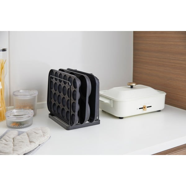 Black metal organizator Yamazaki Tower-image-3