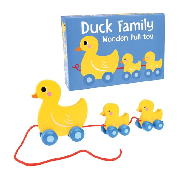 Dječja igračka koja se vuče s patkama Rex London Duck Family