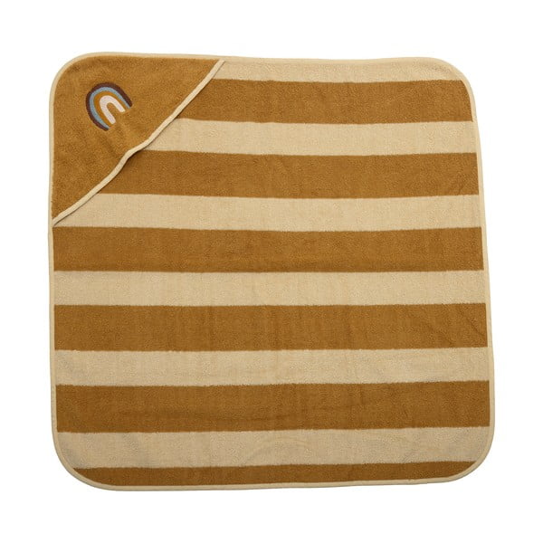 Oker žuto-bež dječji ručnik 78x78 cm Agnes – Bloomingville Mini-image-2
