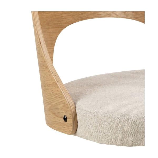 Bež/u prirodnoj boji blagovaonska stolica Lucy – Actona-image-4