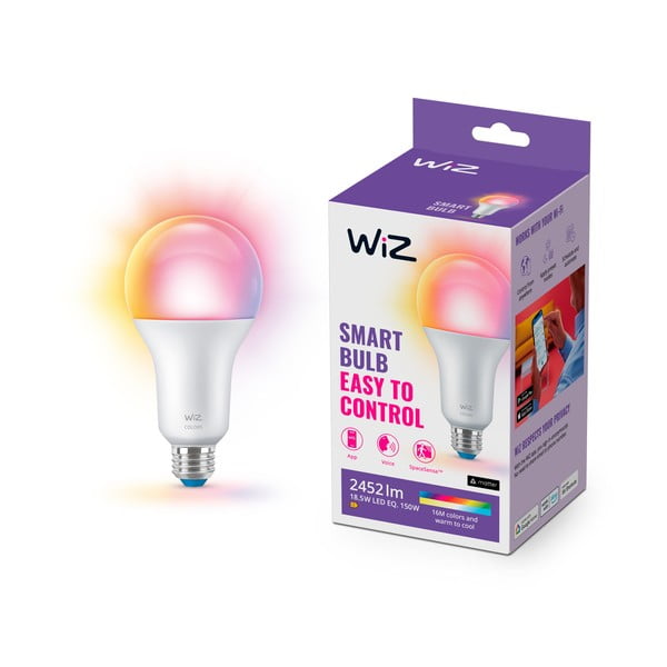 LED pametna žarulja E27, 19 W – WiZ-image-2