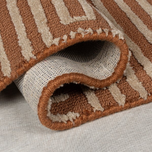 Tepih boje terakote 160x230 cm Kylo – Flair Rugs-image-3