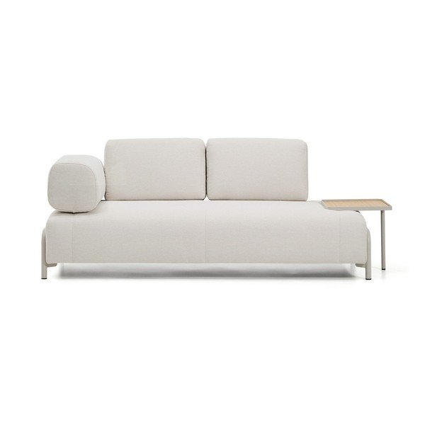 Bež sofa od šenila 220 cm Compo – Kave Home
