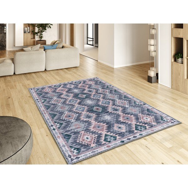 Tamno plavi tepih 200x290 cm Class – Universal-image-1
