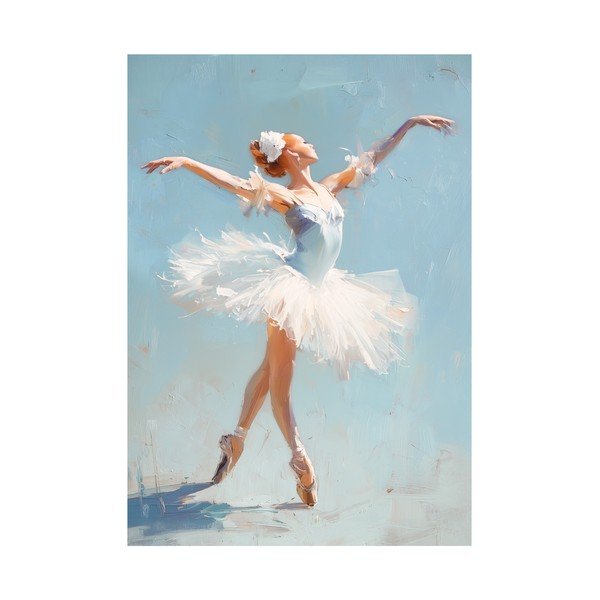 Slika s ručno oslikanim elementima 70x100 cm Grace – Styler