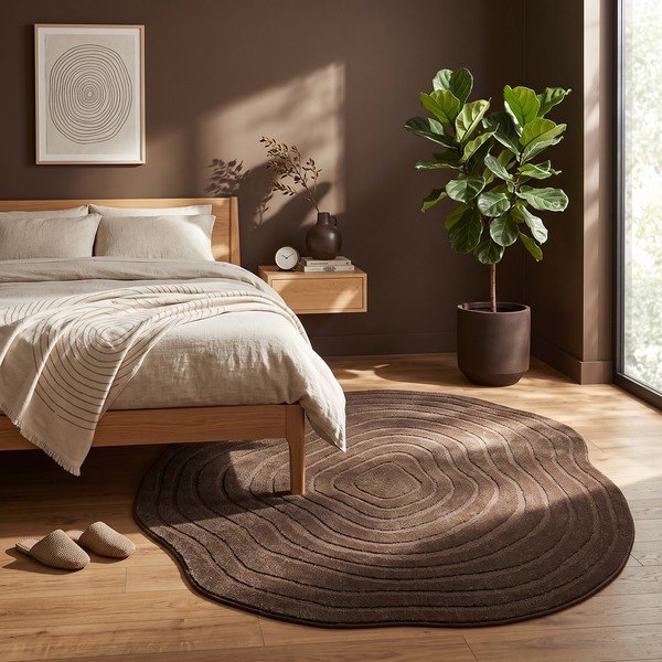 Smeđi tepih 160x230 cm Pebble – ESTE-image-2