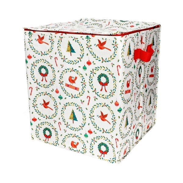 Kutija za pohranu odjeće od reciklirane plastike 32x32x35 cm Classic Christmas – Rex London-image-2