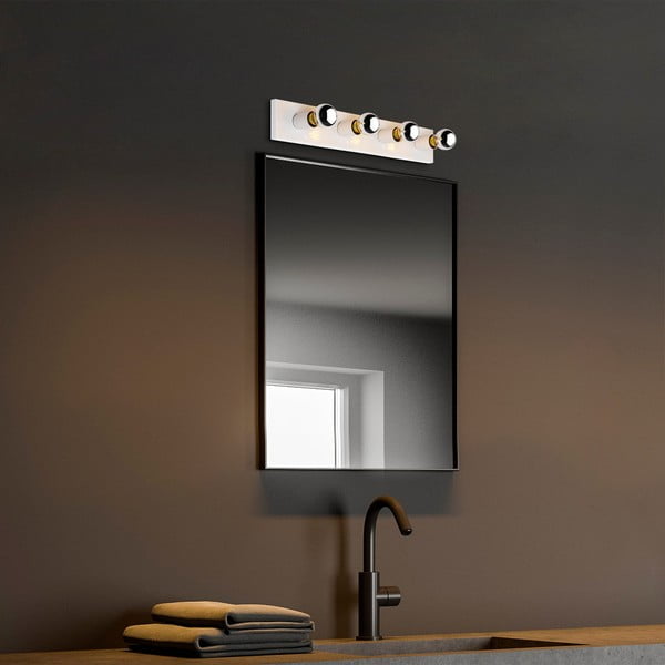 Bijela zidna lampa Mirro – Opviq lights-image-3