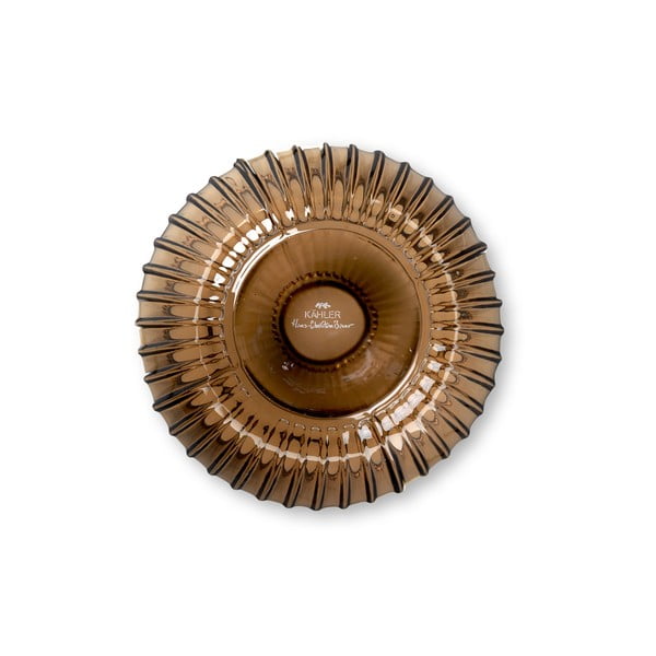 Smeđa staklena vaza Kähler Design Hammershøi, visina 18,5 cm-image-3