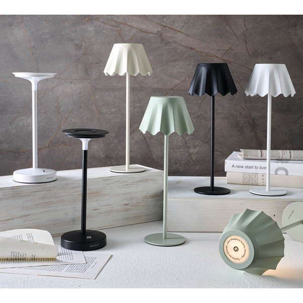 Svijetlo zelena metalna LED stolna lampa s mogućnosti zatamnjivanja (visina 36 cm) – Brandani-image-1