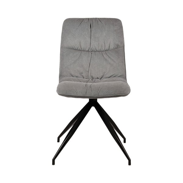 Siva stolica za blagovanje LABEL51 Spider