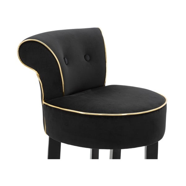 Plava baršunasta barska stolica 96 cm Luxy – Mauro Ferretti-image-4