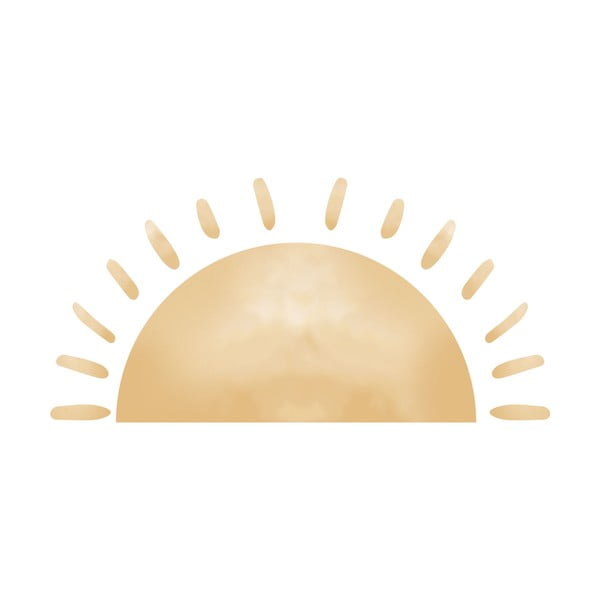 Dječja zidna naljepnica 155x75 cm Watercolor Sun - Ambiance-image-2