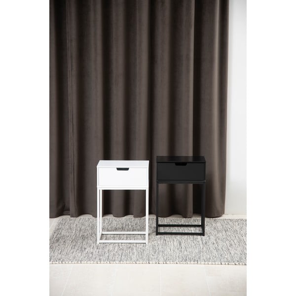 Crni noćni ormarić Actona Mitra, 40 x 30 cm-image-2