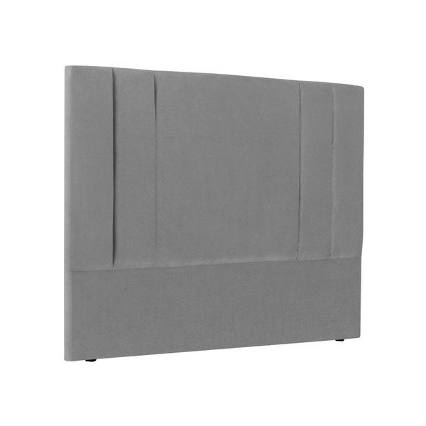 Sivo uzglavlje Kooko Home Kasso, 120 x 180 cm-image-1