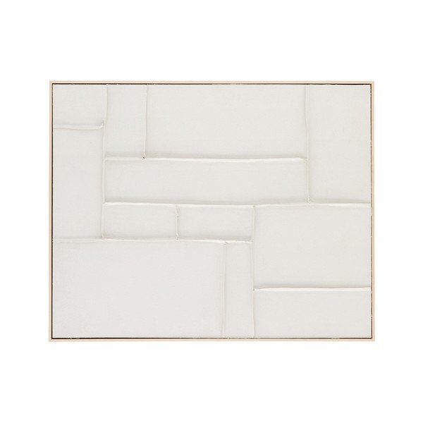 Ručno oslikana/3D slika s okvirom/na platnu 80x100 cm Klis – Kave Home-image-2