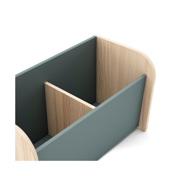 Dječja biblioteka prljavo zelena 70x42x35 cm Esteban – Marckeric-image-4