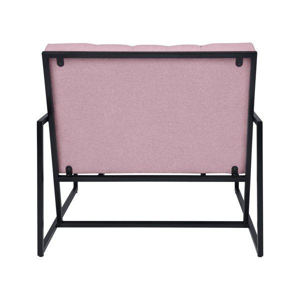 Svijetlo ružičasta fotelja Mazzini Sofas Aster-image-3