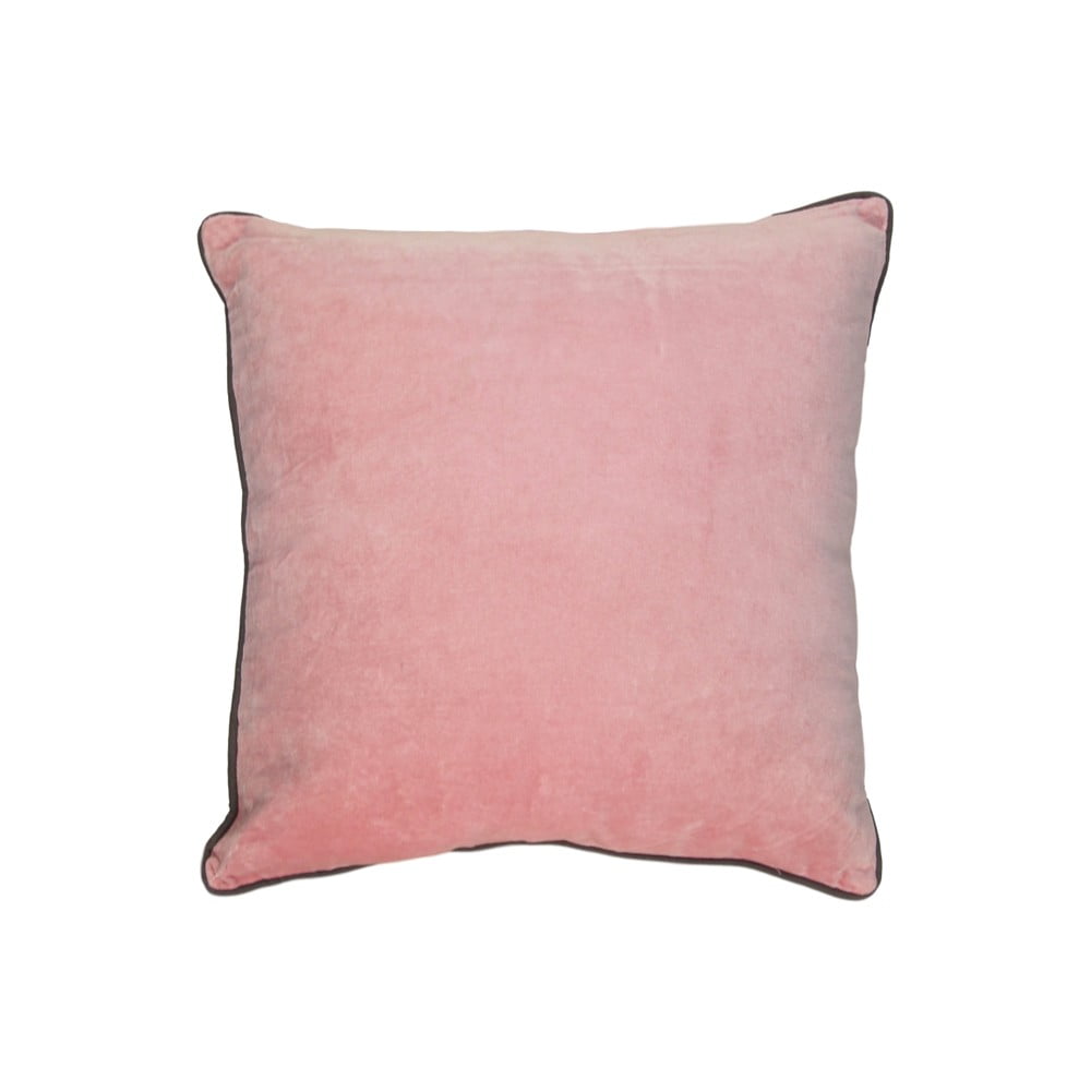 Ružičasti pamučni jastuk HSM kolekcija Colorful Living Rosa, 45 x 45 cm