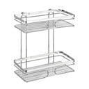 Zidna dvoetažna polica od nehrđajućeg čelika Wenko Premium