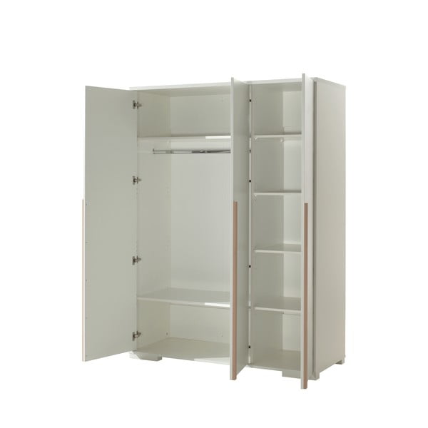 Bijela dječja garderoba 146x195 cm London – Vipack-image-2