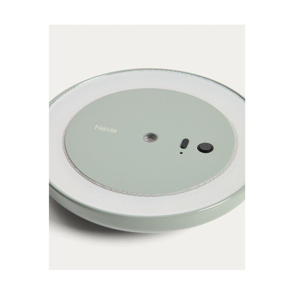 Svijetlo zelena LED stolna lampa s mogućnosti zatamnjivanja s metalnim sjenilom (visina 35 cm) Porte – Kave Home-image-4