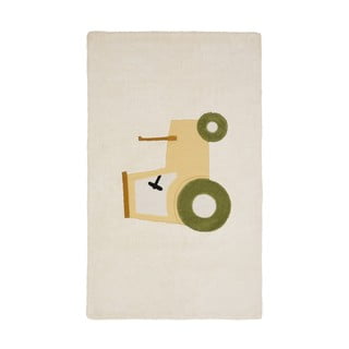 Pamučan dječji tepih boje slonovače 90x150 cm Pecky – Kave Home