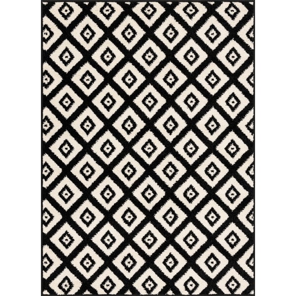 Crno-bijeli tepih 133x180 cm Avanti – FD