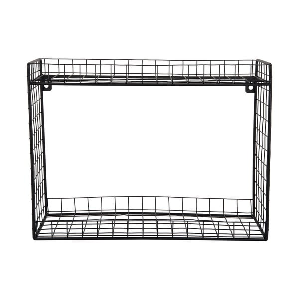 Crna željezna polica s više razina 40 cm Reja – PT LIVING