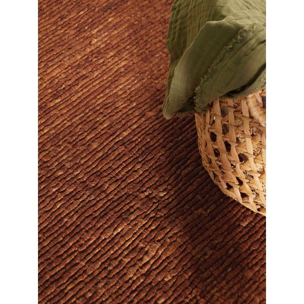 Smeđi ručno rađen vunen okrugao tepih ø 160 cm Bexley Woolwich – Ted Baker-image-4