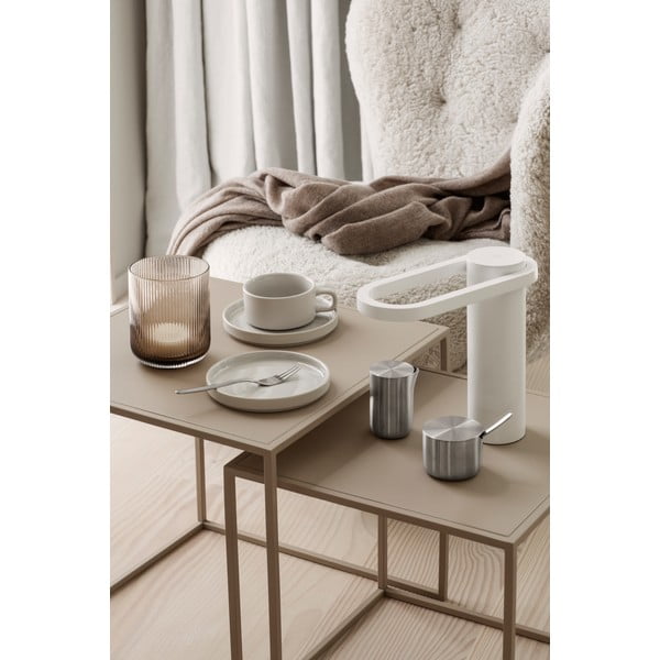 Smeđi stakleni svijećnjak Blomus Ven, ø 14 cm-image-1