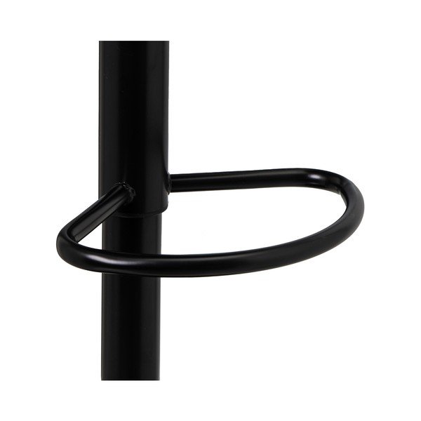 Crne barske stolice u setu podesive visine 2 kom od umjetne kože (visine sjedala 72 cm) – Casa Selección-image-2