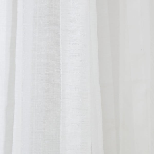 Bijela prozirna zavjesa od voila 140x183 cm Aletta – Pineapple Elephant-image-4