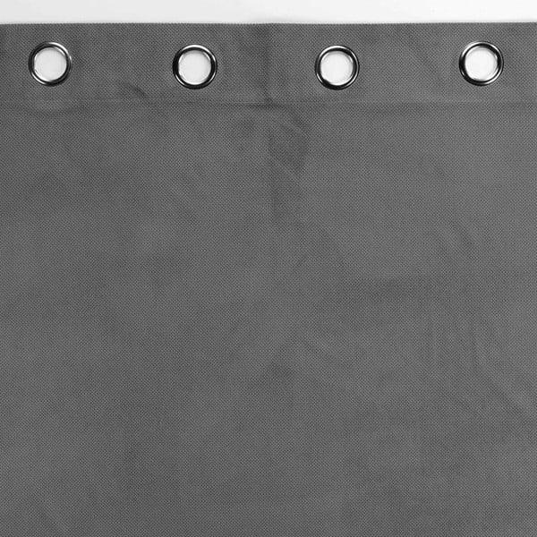Antracitno siva zavjesa od samta 140x260 cm Velouriane – douceur d'intérieur-image-2