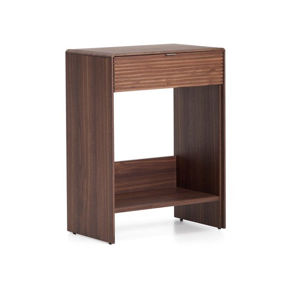 Komoda u dekoru oraha u tamnoj prirodnoj boji 60x81x37 cm Norlen – Kave Home
