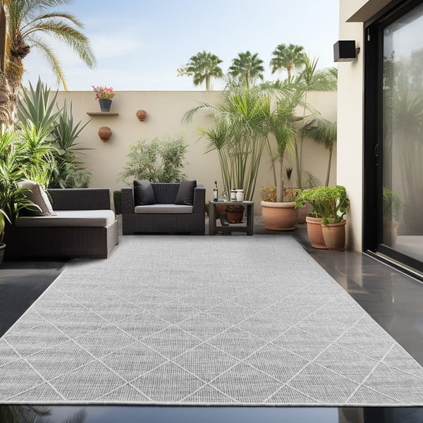 Sivi vanjski tepih 80x150 cm Zagora – Ayyildiz Carpets-image-2