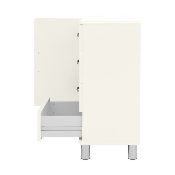 Bijela niska komoda 98x92 cm Malibu - Tenzo-image-2