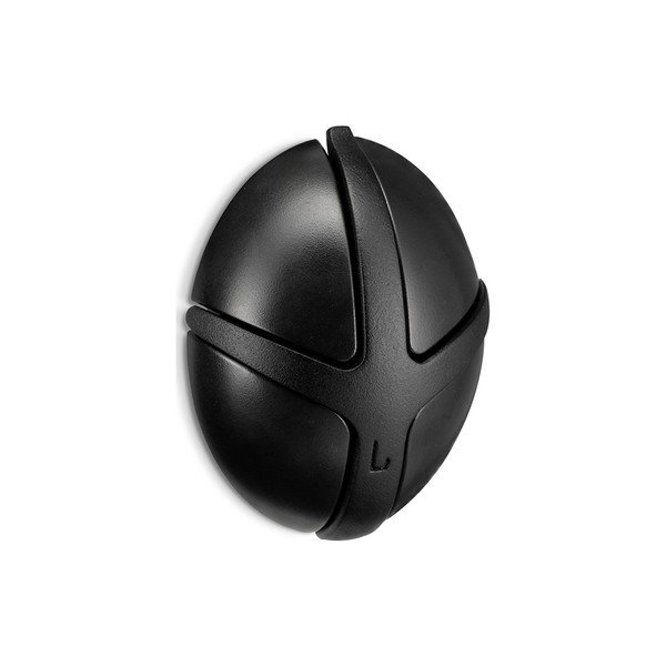 Crna plastična zidna kuka Tick – Spinder Design