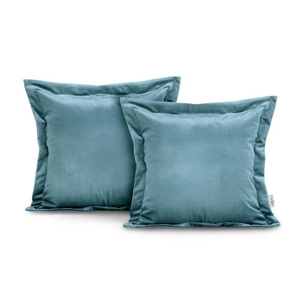 Set od 2 plave jastučnice AmeliaHome Side, 45 x 45 cm-image-1