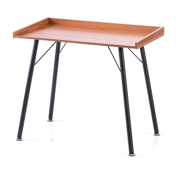 Radni stol s pločom stola u dekoru oraha 50x90 cm Fey – Homede