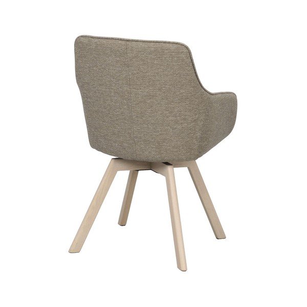 Bež podstavljene blagovaonske stolice u setu 2 kom Alison – Rowico-image-4