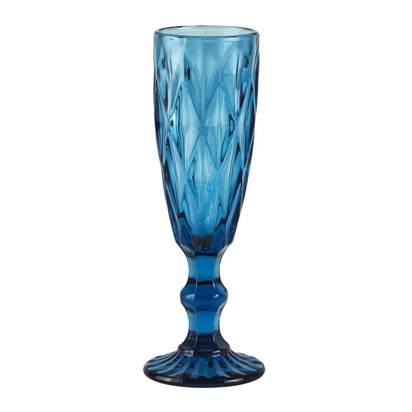 Plava čaša za šampanjac Villa Collection Blue Glass, 200 ml