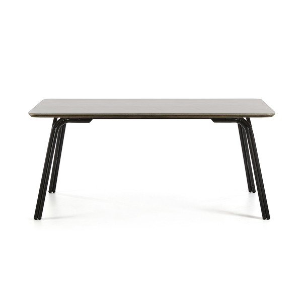 Sivi stol La Forma Bernon, 180 x 100 cm-image-2