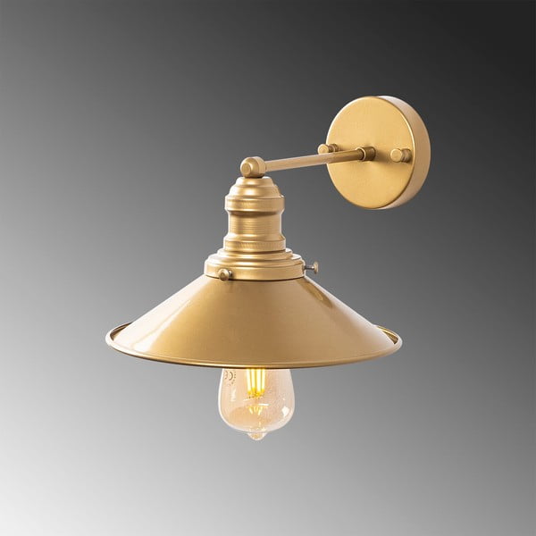 Zidna lampa u zlatnoj boji ø 24 cm Conical – Opviq lights-image-2