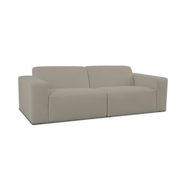Svjetlo smeđa sofa od bouclé tkanine 228 cm Roxy – Scandic-image-1